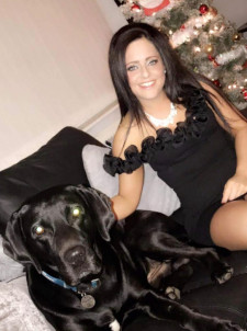 Sam with Jake